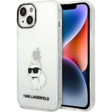 Karl Lagerfeld IML Choupette NFT hátlap tok Apple iPhone 14 Plus, átlátszó (KLD1234) tok és táska