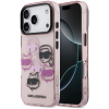Karl Lagerfeld IML Multi K&amp;CH Heads iPhone 17 Pro Pink tok (KLHCP17LHMCHKCOP)