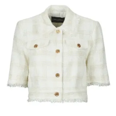 Karl Lagerfeld Kabátok / Blézerek BOUCLE JACKET Bézs DE 36