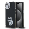 Karl Lagerfeld Karl Lagerfeld IML Aquarelle Choupette tok iPhone 15 készülékhez fekete