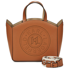 Karl Lagerfeld Kézitáskák K/CIRCLE SM TOTE PERFORATED Barna Egy méret kézitáska és bőrönd