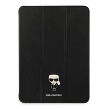 Karl Lagerfeld KLFC11OKMK iPad 11&quot; Pro 2021 könyvtok fekete Saffiano Karl Iconic tablet tok