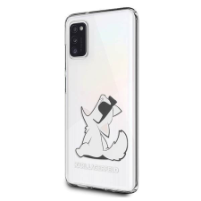 Karl Lagerfeld KLHCA41CFNRC Samsung Galaxy A41A415 átlátszó Choupette Fun keménytok tok és táska