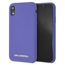 Karl Lagerfeld KLHCI61SLVOG iPhone Xr Lila Szilikon Keménytok (KLD893PRP) tok és táska
