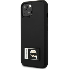 Karl Lagerfeld KLHCP13S3DKPK iPhone 13 Mini 5,4" Fekete Keménytok Ikonikus Patch (KLD1102) tok és táska