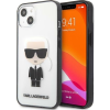 Karl Lagerfeld KLHCP13SHIKCK iPhone 13 Mini 5,4" Átlátszó Ikonikus Karl Lagerfeld Tok (KLD763CL)