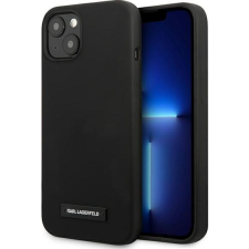 Karl Lagerfeld KLHCP13SSLMP1K iPhone 13 Mini 5,4" Keménytok Fekete Silicone Plaque (KLD928BLK) tok és táska
