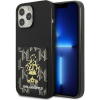Karl Lagerfeld KLHCP13XCANCNK iPhone 13 Pro Max 6,7" Keménytok Fekete Karlimals Cardslot Tok (KF001286)