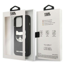 Karl Lagerfeld KLHCP13XCH3DBK keménytok iPhone 13 Pro Max - fekete tok és táska