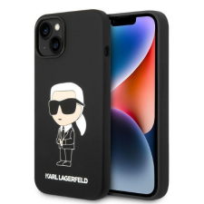 Karl Lagerfeld KLHCP14MSNIKBCK iPhone 14 Plus 6,7" keménytok fekete szilikon ikonikus tok és táska