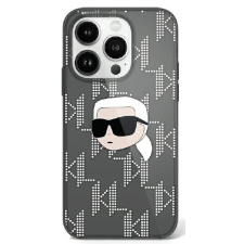 Karl Lagerfeld KLHCP16LHKLPKHK IML Karl Head Electroplated keménytok iPhone 16 Pro - fekete tok és táska