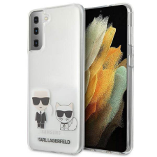 Karl Lagerfeld KLHCS21MCKTR S21+ G996 átlátszó Karl &amp; Choupette keménytok tok és táska