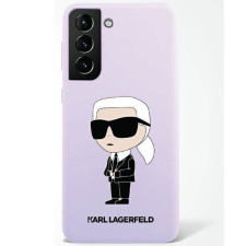 Karl Lagerfeld KLHCS23MSNIKBCU S23+ S916 lila szilikon ikonikus keménytok tok és táska