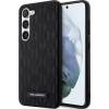 Karl Lagerfeld KLHCS24MSAKLHPK Saffiano Mono Metal Logo Keménytok Samsung Galaxy S24 Plus - Fekete (KLHCS24MSAKLHPK)