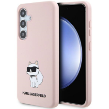 Karl Lagerfeld KLHCS24MSNCHBCP Samsung S24+ S926 keménytok rózsaszín tok és táska