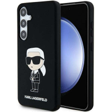 Karl Lagerfeld KLHCS24SSNIKBCK Samsung Galaxy S24 hardcase Silicone Ikonik black tok és táska
