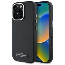 Karl Lagerfeld KLHMP16LPGMSRPK FW Metal Plate MagSafe keménytok iPhone 16 Pro - fekete tok és táska