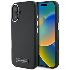 Karl Lagerfeld KLHMP16MPGMSRPK FW Metal Plate MagSafe keménytok iPhone 16 Plus - fekete tok és táska