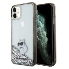 Karl Lagerfeld Liquid Glitter Choupette tok iPhone 11 / Xr - átlátszó tok és táska