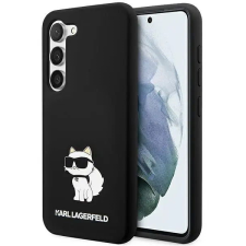 Karl Lagerfeld Liquid Silicone Choupette NFT Samsung Galaxy S24 fekete tok (KLHCS24SSNCHBCK) tok és táska
