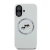 Karl Lagerfeld Liquid Silicone K and CH Heads MagSafe tok iPhone 16 készülékhez bézs (9010230000009)