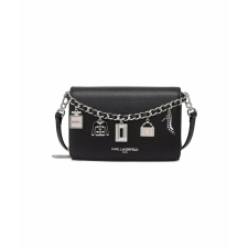  KARL LAGERFELD Lourdes női bőr crossbody táska kézitáska és bőrönd