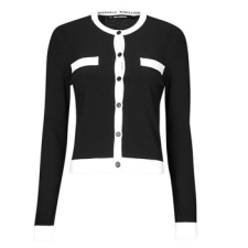 Karl Lagerfeld Mellények / Kardigánok CLASSIC LSLV CARDIGAN Fekete EU L női pulóver, kardigán
