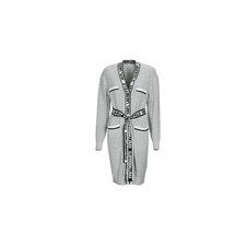 Karl Lagerfeld Mellények / Kardigánok FEMININE BOUCLE CARDIGAN Szürke EU M női pulóver, kardigán