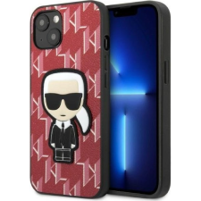 Karl Lagerfeld Monogram Ikonik hátlap tok Apple iPhone 13 mini, piros (KLD1382) tok és táska