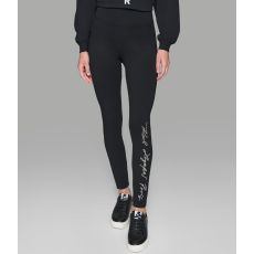  Karl Lagerfeld női leggings SCRIPT M fekete