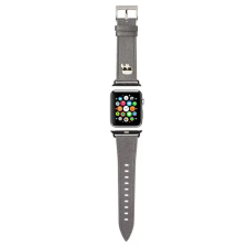 Karl Lagerfeld óraszíj ezüst (KLAWMOKHG) Apple Watch 38mm / 40mm / 41mm okosóra kellék