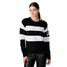  KARL LAGERFELD PARIS női pulóver BOLD STRIPE L női pulóver, kardigán