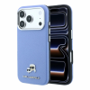 Karl Lagerfeld Pu Grained Semi Wrap K&amp;Amp;Ch Heads MagSafe tok, Apple iPhone 18 Pro Max - kék