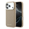 Karl Lagerfeld Pu Perforated Gold Dots MagSafe tok, iPhone 17 Pro