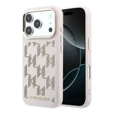 Karl Lagerfeld Pu Perforated Monogram MagSafe tok, iPhone 17 Pro tok és táska