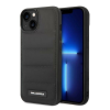 Karl Lagerfeld Puffy Elongated Apple iPhone 14 hátlap tok, fekete