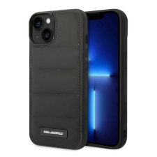 Karl Lagerfeld Puffy Elongated Apple iPhone 14 hátlap tok, fekete tok és táska
