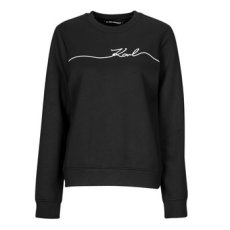 Karl Lagerfeld Pulóverek SEASONAL LOGO SWEATSHIRT Fekete EU XS