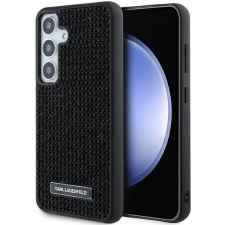Karl Lagerfeld Rhinestone Metal Logo tok Samsung Galaxy S24 Plus - fekete tok és táska