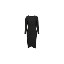 Karl Lagerfeld Rövid ruhák LONG SLEEVE JERSEY DRESS Fekete EU S női ruha