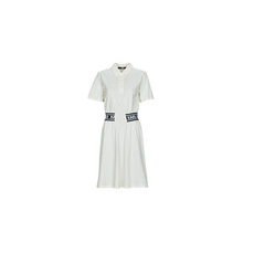 Karl Lagerfeld Rövid ruhák PIQUE POLO DRESS Fehér EU L