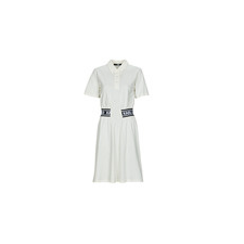 Karl Lagerfeld Rövid ruhák PIQUE POLO DRESS Fehér EU M női ruha