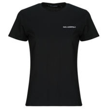 Karl Lagerfeld Rövid ujjú pólók ESSENTIAL T-SHIRT Fekete EU L női póló