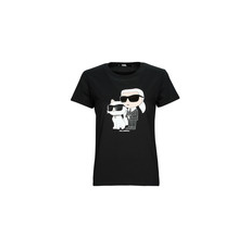 Karl Lagerfeld Rövid ujjú pólók IKONIK 2.0 T-SHIRT Fekete EU S
