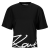 Karl Lagerfeld Rövid ujjú pólók KARL SIGNATURE HEM T-SHIRT Fekete EU S