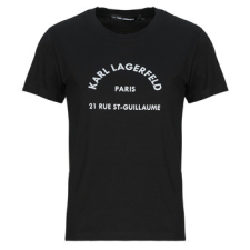 Karl Lagerfeld Rövid ujjú pólók RSG GLITTER PETITE T-SHIRT Fekete EU S női póló
