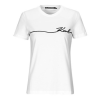 Karl Lagerfeld Rövid ujjú pólók SEASONAL LOGO T-SHIRT Fehér EU XS