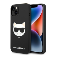 Karl Lagerfeld Silicone Choupette Head Apple iPhone 14 Plus Magsafe hátlap tok, fekete tok és táska
