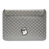 Karl Lagerfeld Sleeve Saffiano Monogram Choupette KLCS14SAKHPCG 14" laptop tok ,ezüst