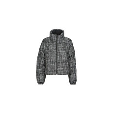 Karl Lagerfeld Steppelt kabátok BOUCLE PUFFER JACKET Fekete EU XL